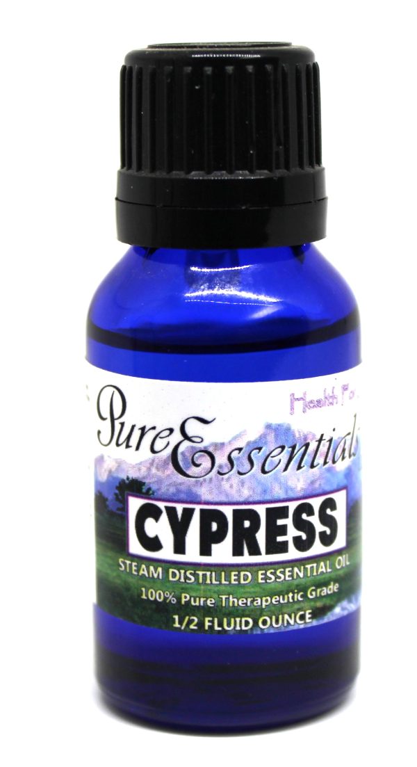 Cypress Steam Distilled 100% Pure Therapeutic Essential Oil